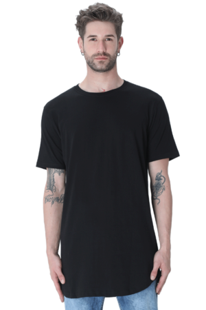 Longline Curved t-shirt