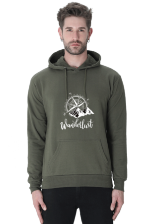 Wanderlust hooded sweatshirt
