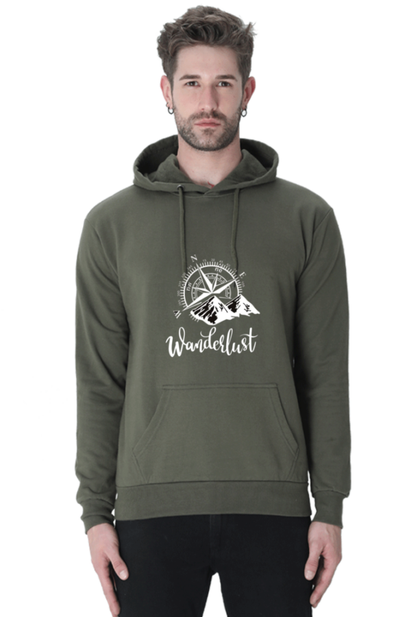Wanderlust hooded sweatshirt