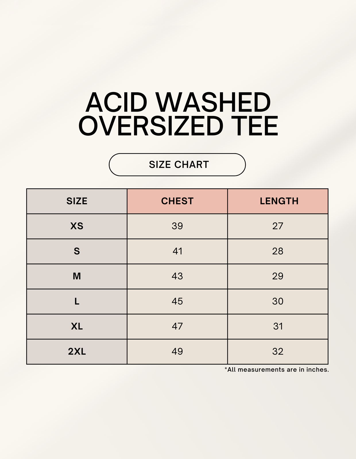 Unisex Acid Washed Oversized Tee - Image 7
