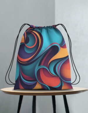 AOP Drawstring Bag