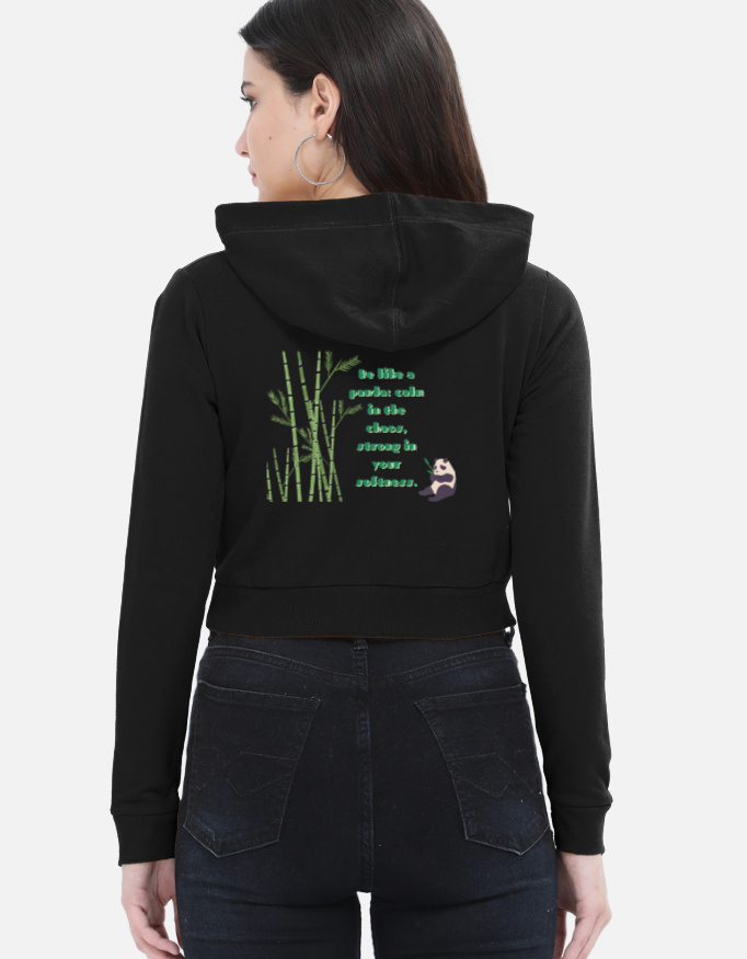 Female Cropped Hoodie - Image 9