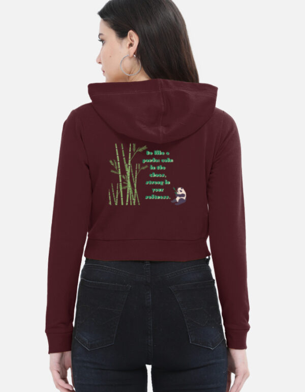 Female Cropped Hoodie - Image 3