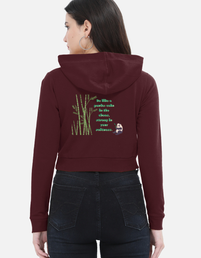 Female Cropped Hoodie - Image 3