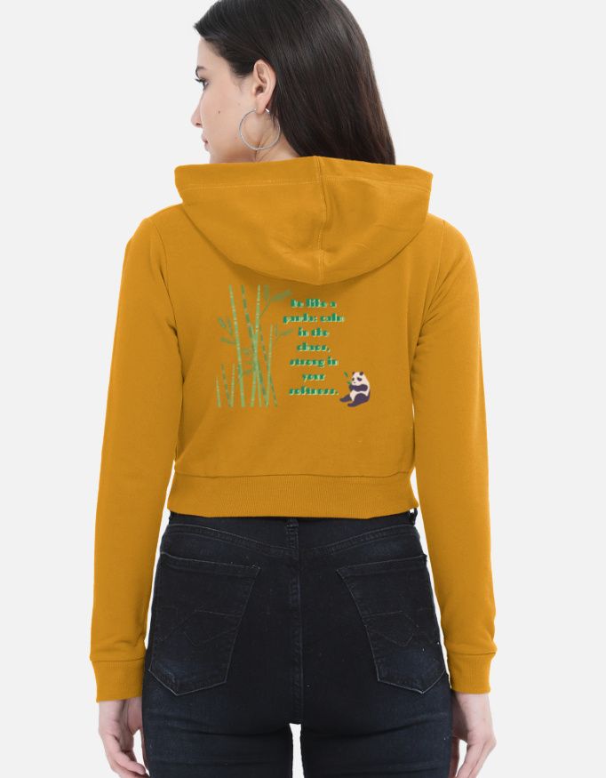 Female Cropped Hoodie - Image 5