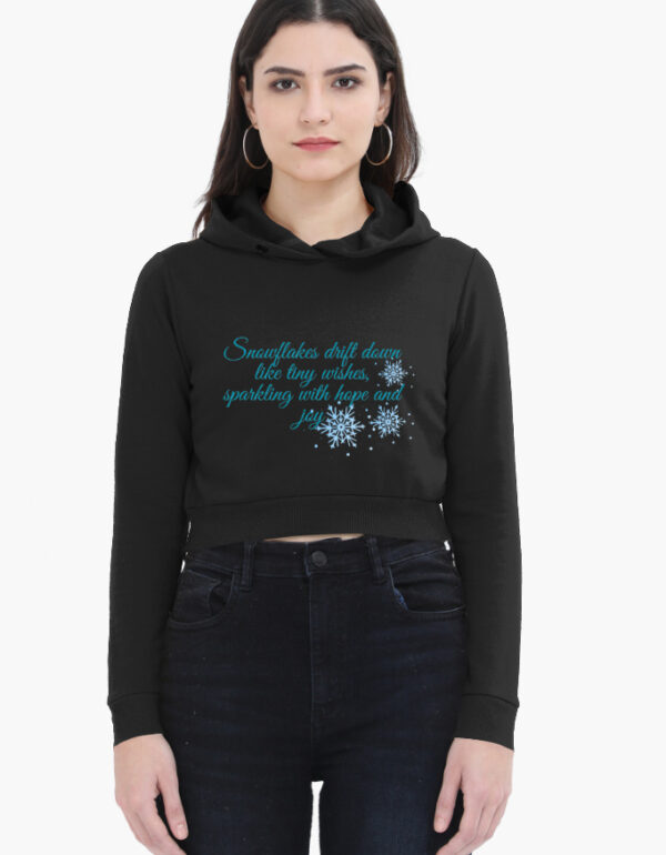 Female Cropped Hoodie - Image 9