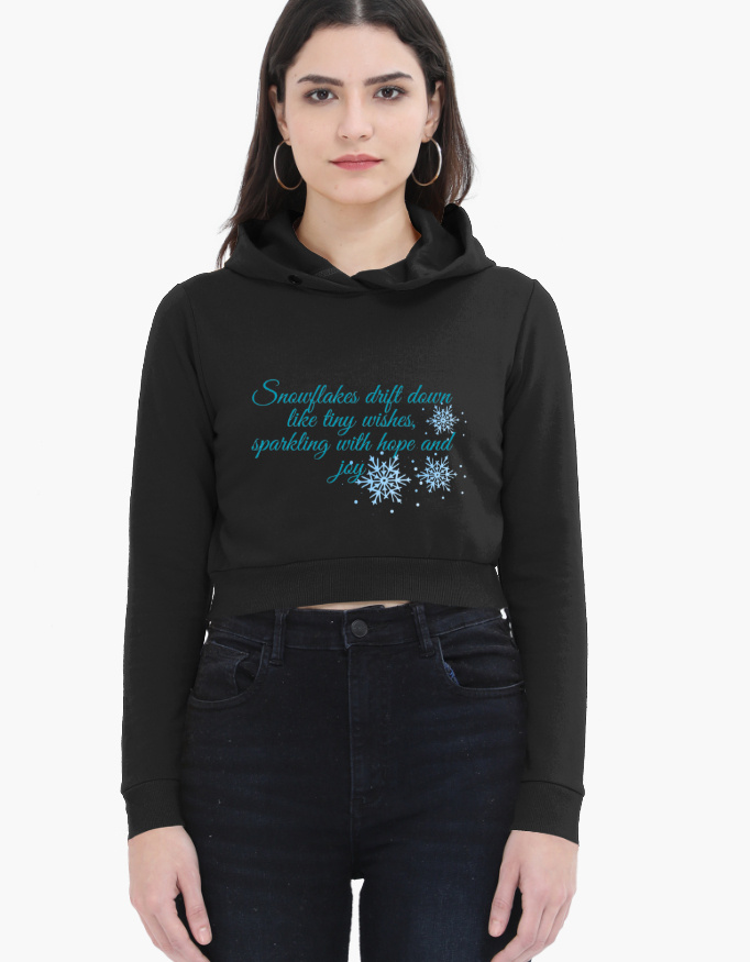 Female Cropped Hoodie - Image 9