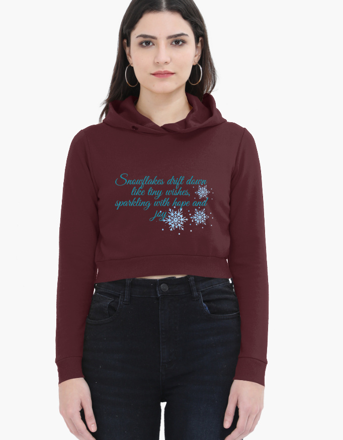 Female Cropped Hoodie - Image 8