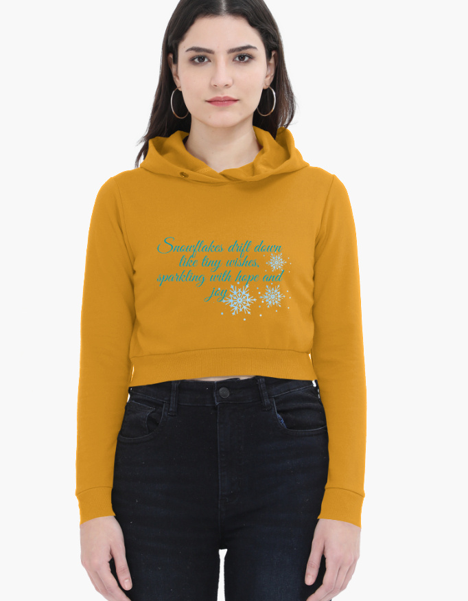 Female Cropped Hoodie - Image 7
