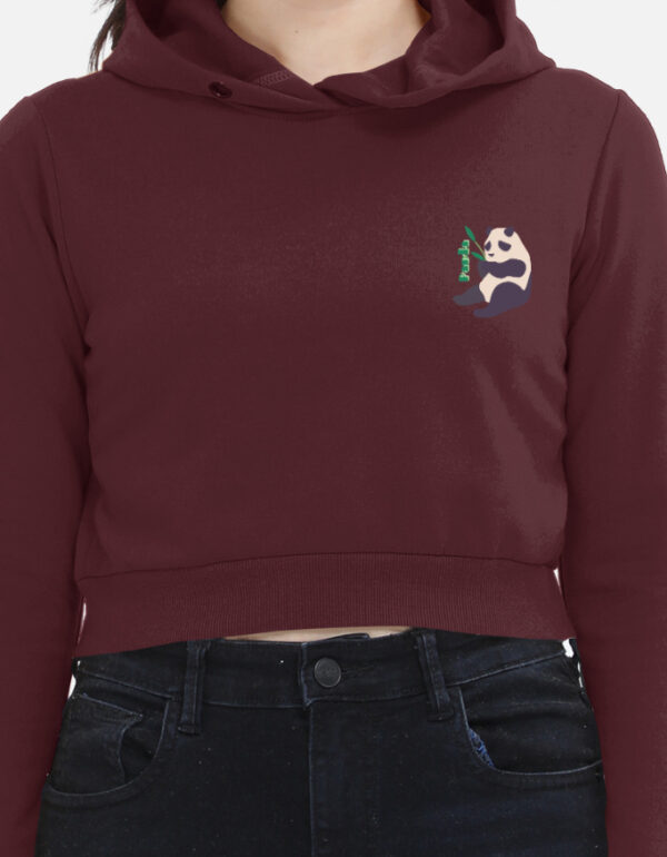 Female Cropped Hoodie - Image 2