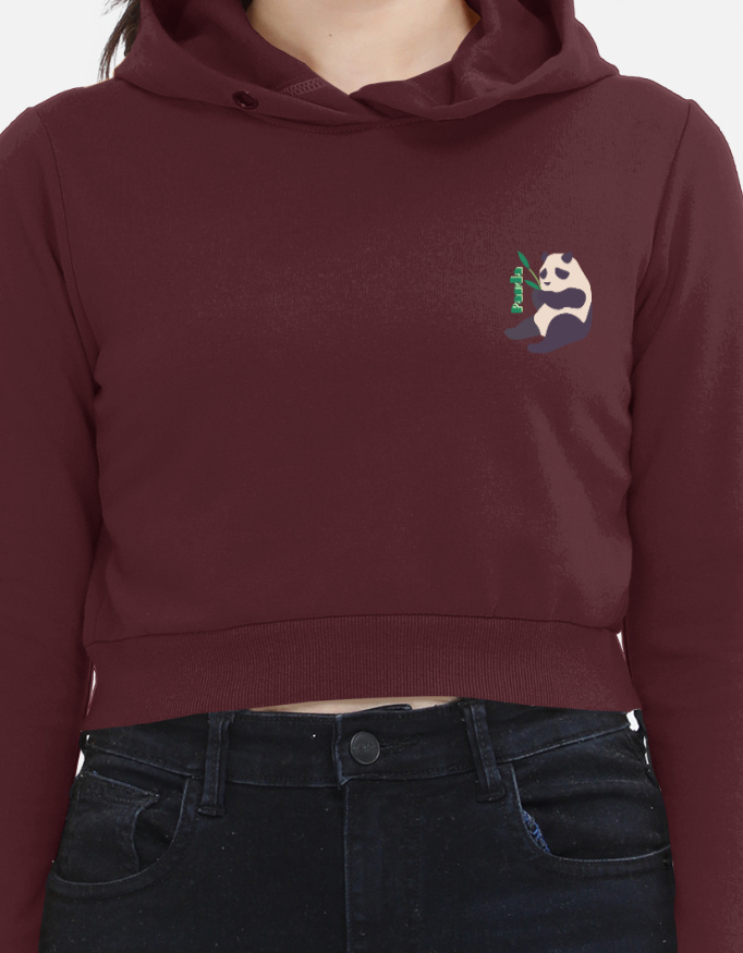 Female Cropped Hoodie - Image 2